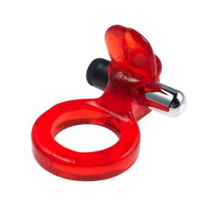 Anello Vibrante 2 a Lingua - Rosso
