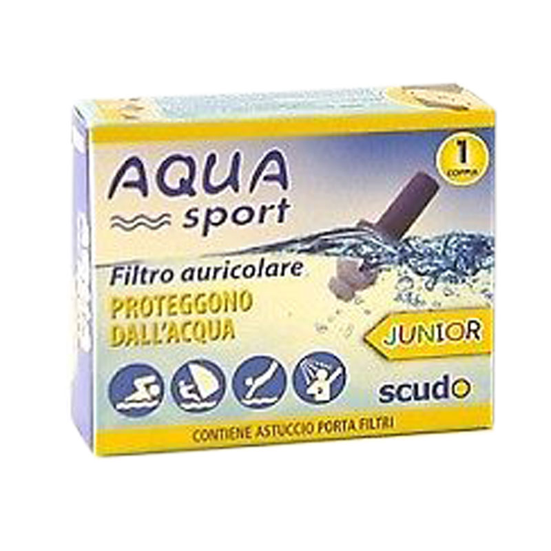 AQUA sport- filtro auricolare JUNIOR