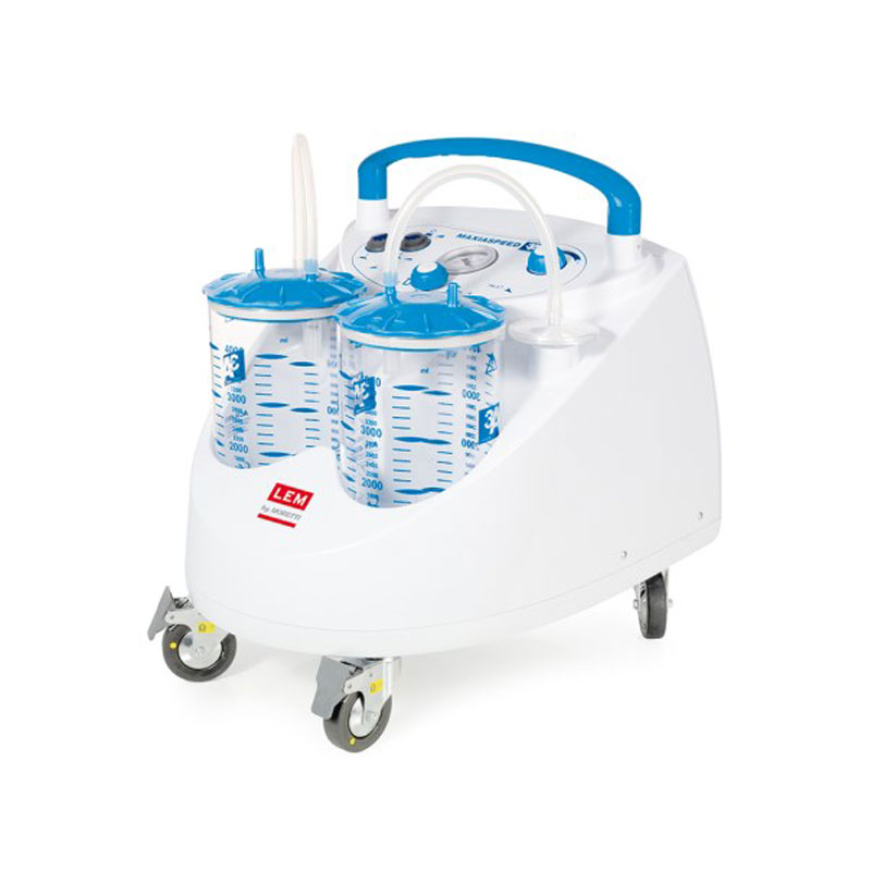 Aspiratore Chirurgico Carrellato 90L/min - ASPIMED 4.2 - 2 Litri