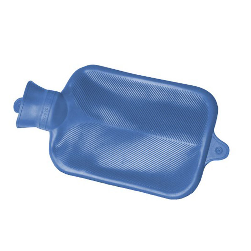 Borsa Bilamellata per Acqua Calda in Pura Gomma - Blu