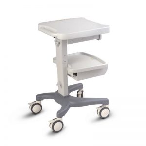 Carrello in "ABS" su Ruote