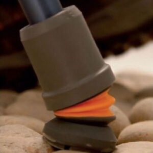 Flexy foot Puntale ammortizzato snodabile per stampelle e bastoni