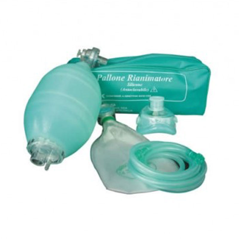 Kit Pallone Neonatale in silicone con maschera