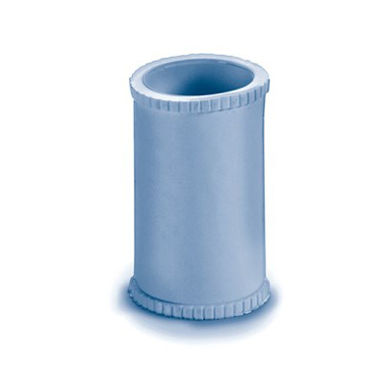 Raccordo in PVC blu per ampolle  - Ricambi per aerosol professionale
