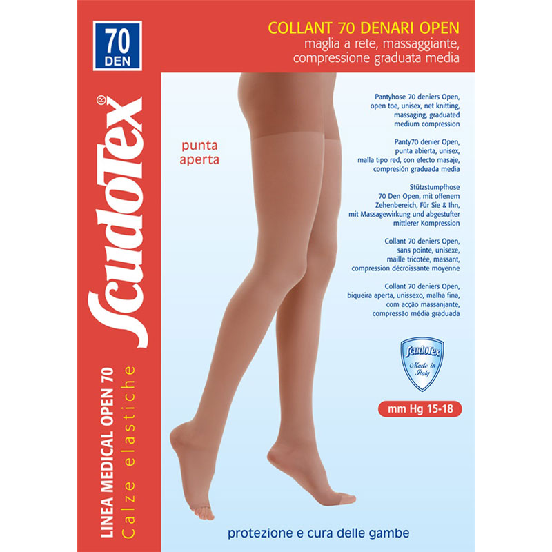 SCUDOTEX COLLANT 70 DENARI PUNTA APERTA