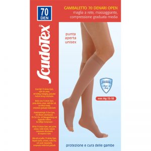 SCUDOTEX GAMBALETTO 70 DENARI PUNTA APERTA