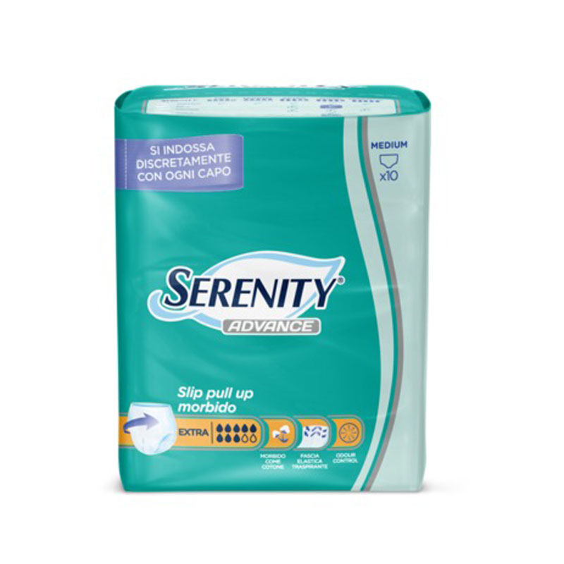 SERENITY Advance Slip Pull Up morbido Extra (10 pz)