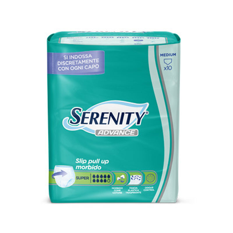 SERENITY Advance Slip Pull Up morbido Super (10 pz)