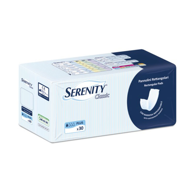 SERENITY Classic Rettangolare con barriera (30 pz)