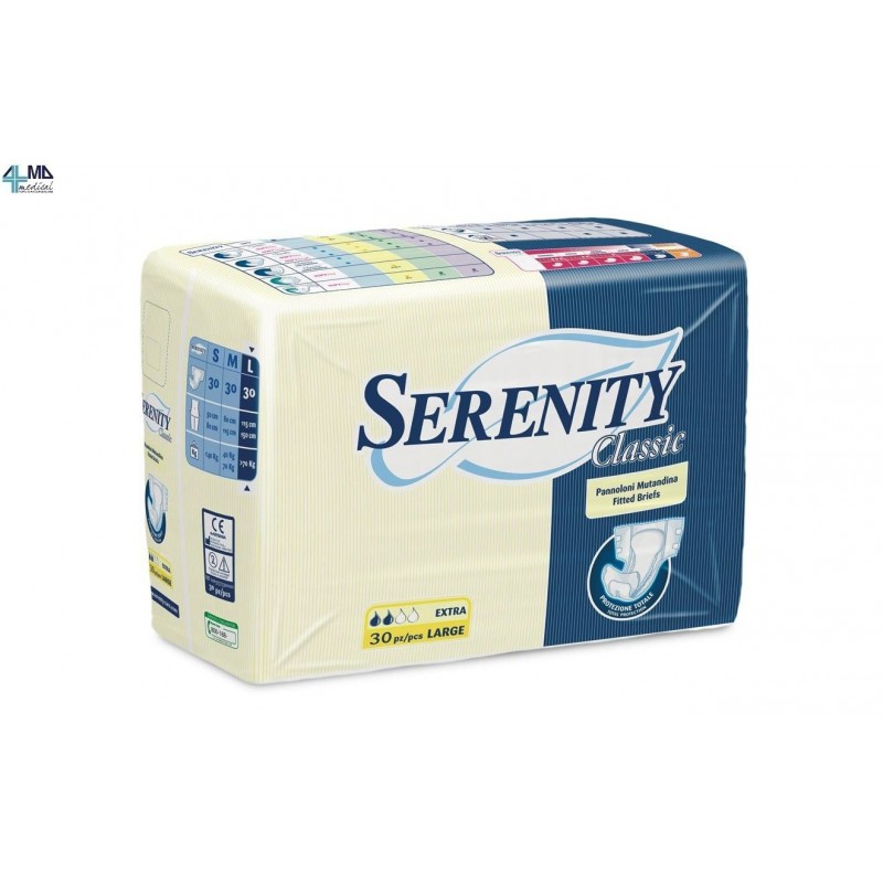 SERENITY PANNOLONE MUTANDINA CLASSIC EXTRA (30PZ)